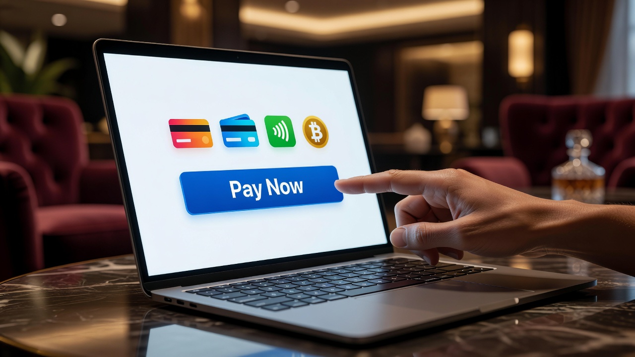 Selecteer PayPal op de Stortingspagina - paypal casino